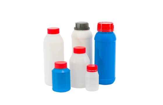 Polytainer HDPE bottles